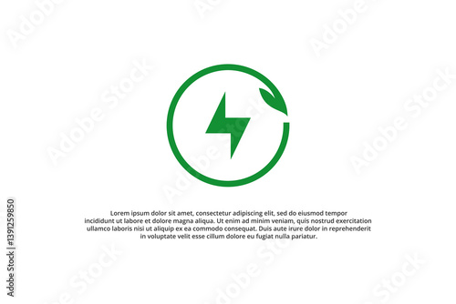 green energy modern minimal logo Free Download green energy modern minimal logo - GFXLoad