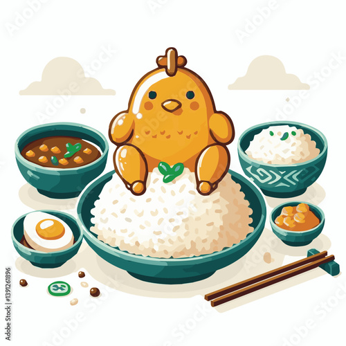 delicious, food, lunch, chicken, dish, asian, dinner, gourmet, rice, white, cuisine, sauce, healthy, cucumber, meal, breakfast, singapore, soup, restaurant, chinese, closeup, background, green, cultur