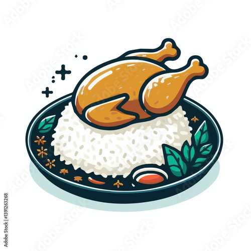 delicious, food, lunch, chicken, dish, asian, dinner, gourmet, rice, white, cuisine, sauce, healthy, cucumber, meal, breakfast, singapore, soup, restaurant, chinese, closeup, background, green, cultur