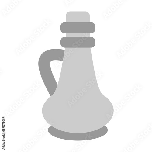 Vinegar Vector Flat Icon Design