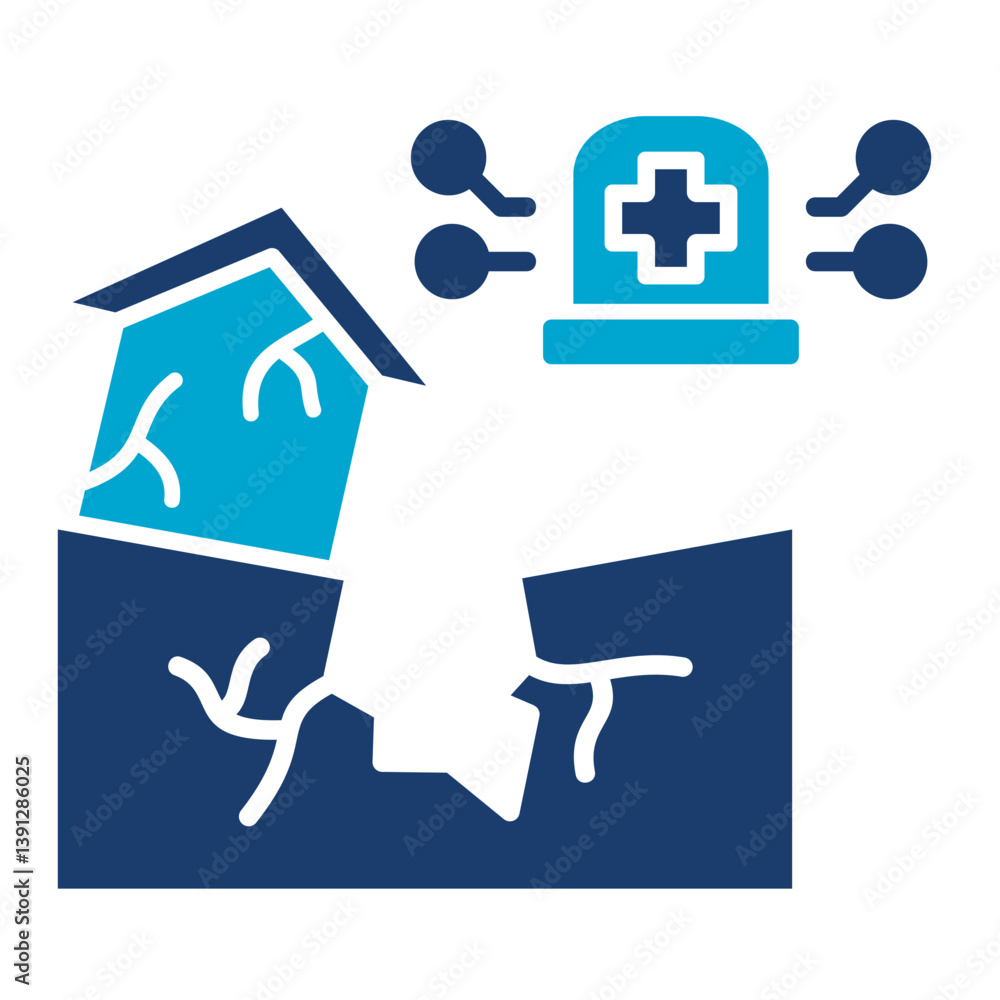 Earthquake Icon Earthquake Icon