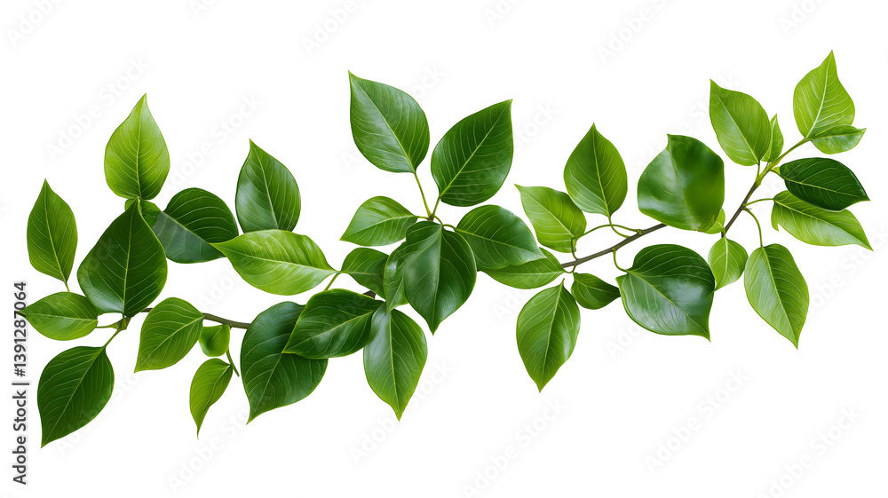 Fototapeta premium green leaves for decoration
