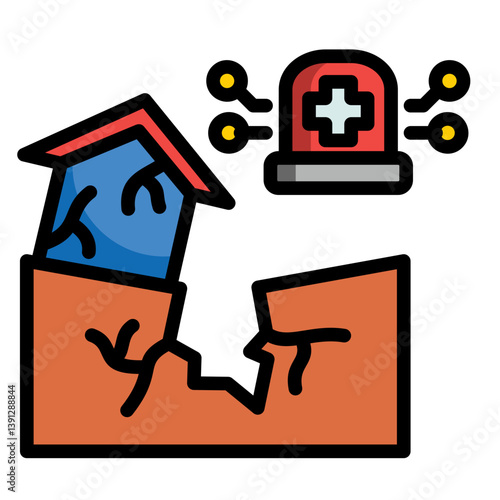 Earthquake Icon