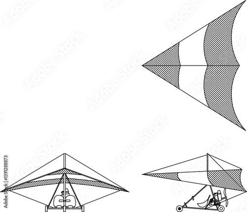 Hang gliding is an exhilarating air sport where a pilot flies a lightweight, non-motorized glider, suspended beneath a large, fabric-covered wing