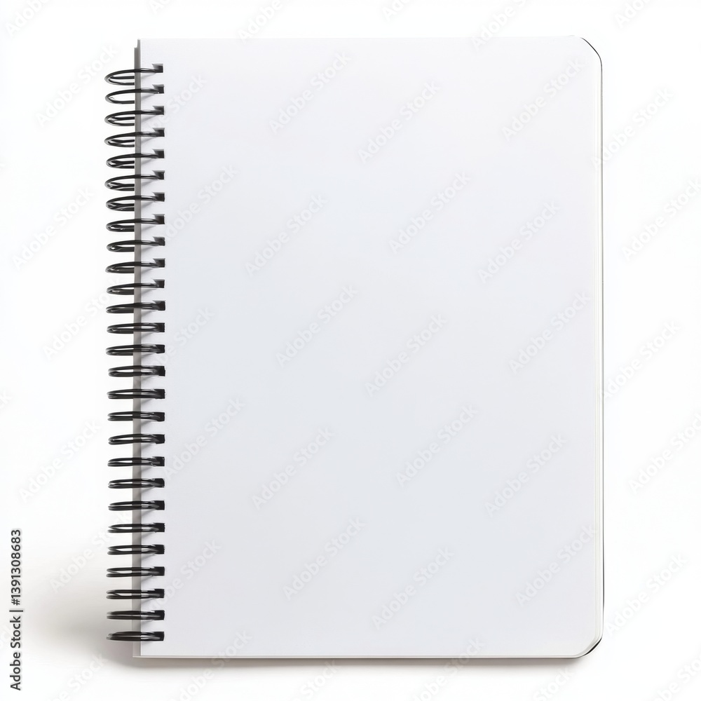 Blank spiral-bound notebook (6) Blank spiral-bound notebook (6)