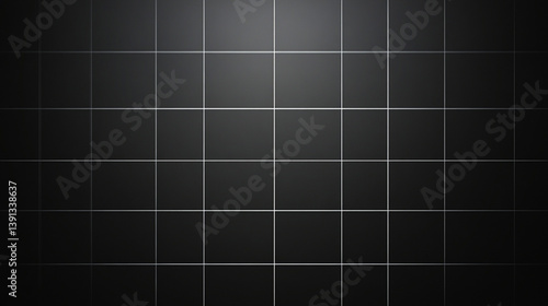 Wallpaper Mural Dark gray grid pattern background with light highlights. Torontodigital.ca