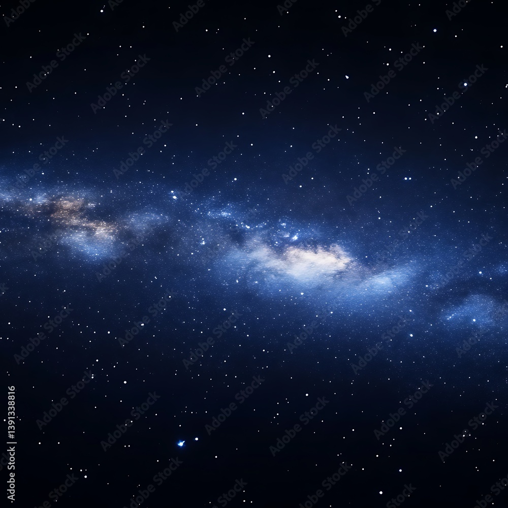 Fototapeta premium Milky Way Galaxy in Deep Space