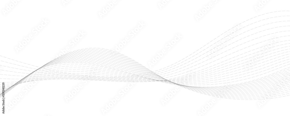 Abstract grey dotted wavy lines. Abstract grey dotted wavy lines.