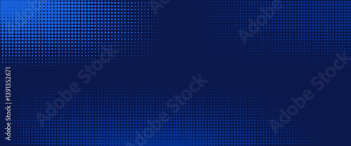 abstract halftone texture blue background in geometric style. modern eps10