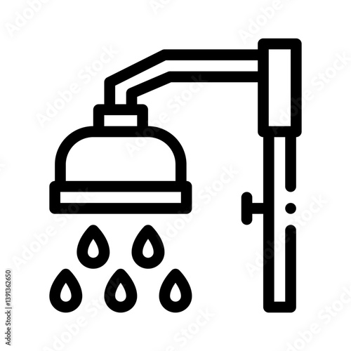 shower line icon