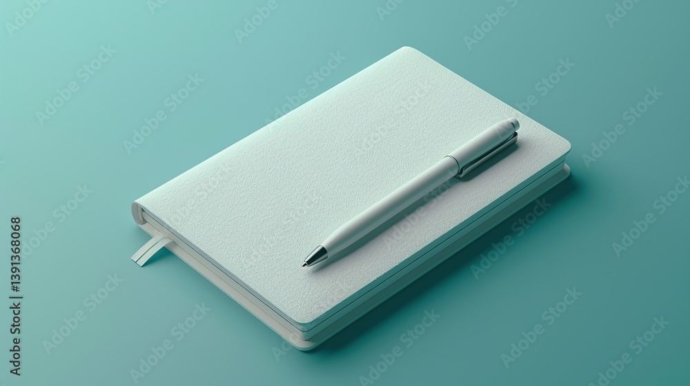 A clean, open book with blank white pages on a blue background. Perfect for design mockups, publishing previews, or branding materials that focus on creativity and simplicity A clean, open book with blank white pages on a blue background. Perfect for design mockups, publishing previews, or branding materials that focus on creativity and simplicity