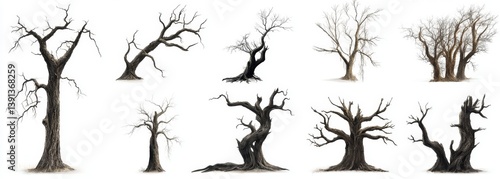 Collection of Dead Trees (4)
