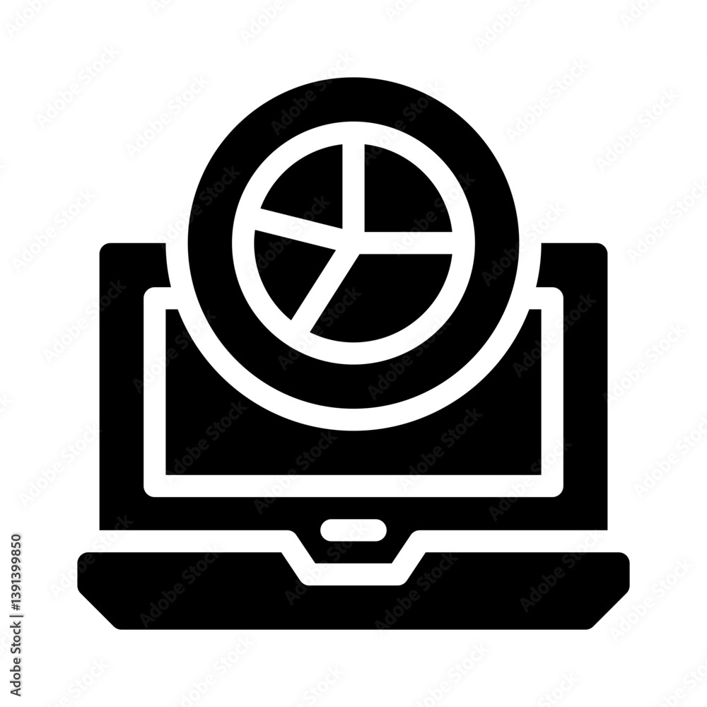 laptop glyph icon laptop glyph icon