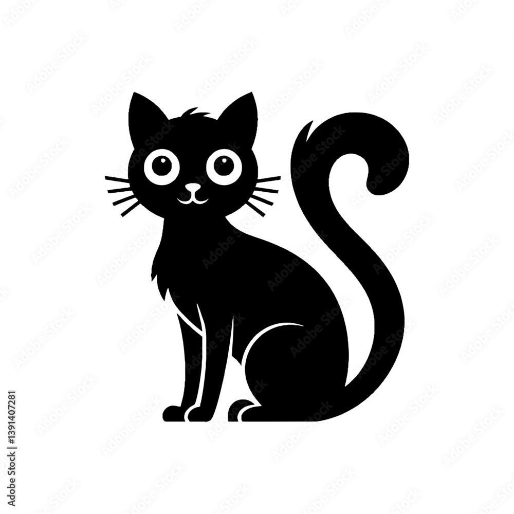 Gray Cat SVG on a transparent background Gray Cat SVG on a transparent background