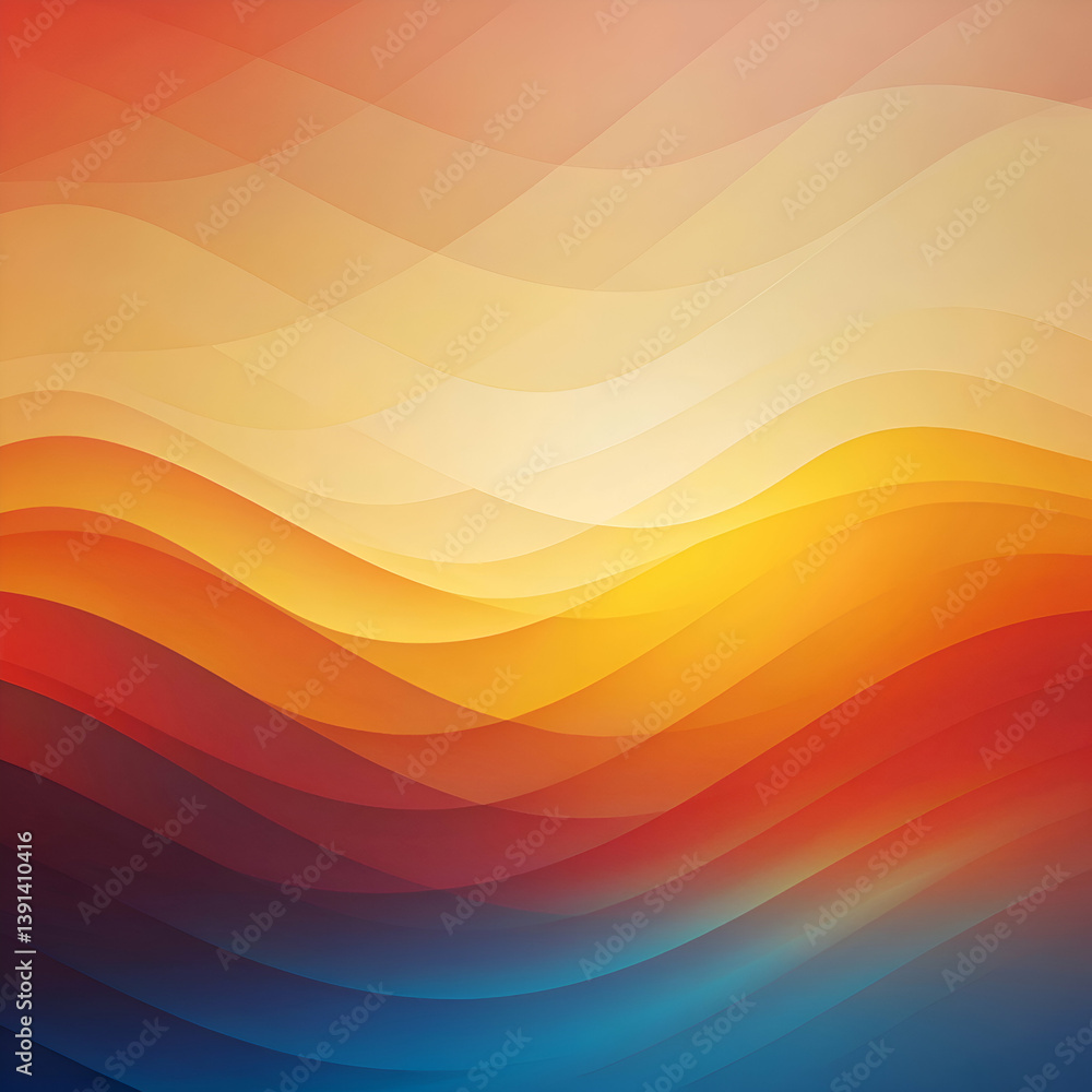 Abstract Wave Pattern Background. Colorful Gradient Design Abstract Wave Pattern Background. Colorful Gradient Design