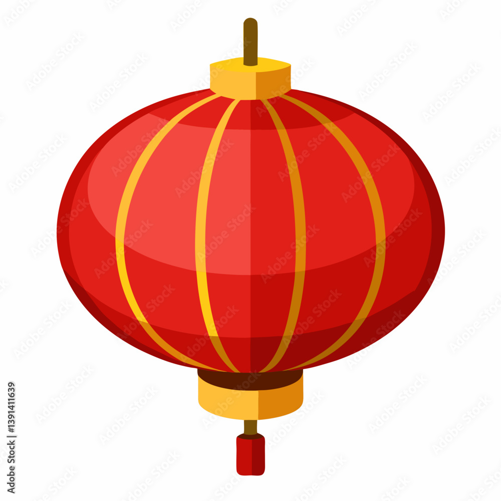 Obraz premium red chinese lantern