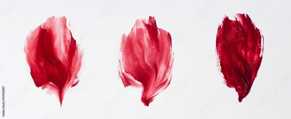 Abstract Red Paint Splatter Abstract Red Paint Splatter