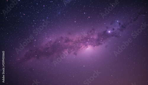 Vast Milky Way Galaxy Across Night Sky