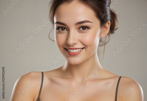 Image Portrait of a sultry woman.