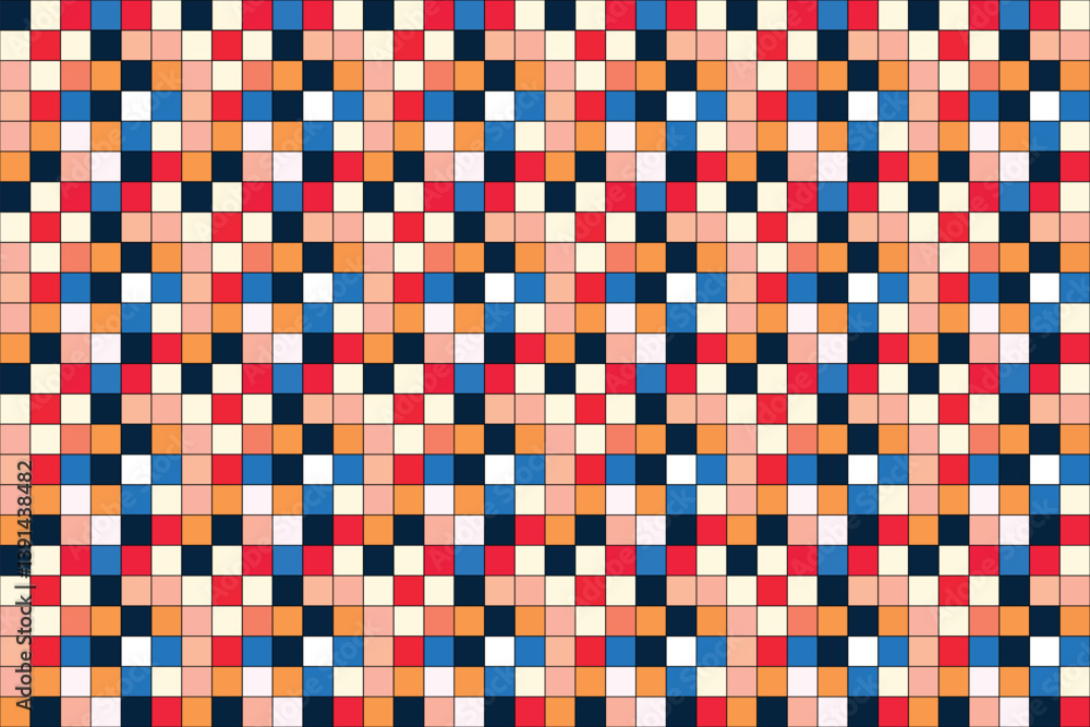 Fototapeta premium Seamless pattern texture. Repeat pattern. Vector illustration.