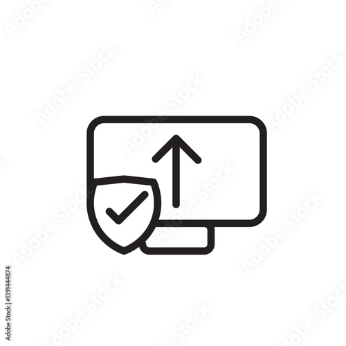 Secure upload