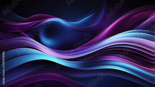 Wallpaper Mural Abstract background with smooth Torontodigital.ca