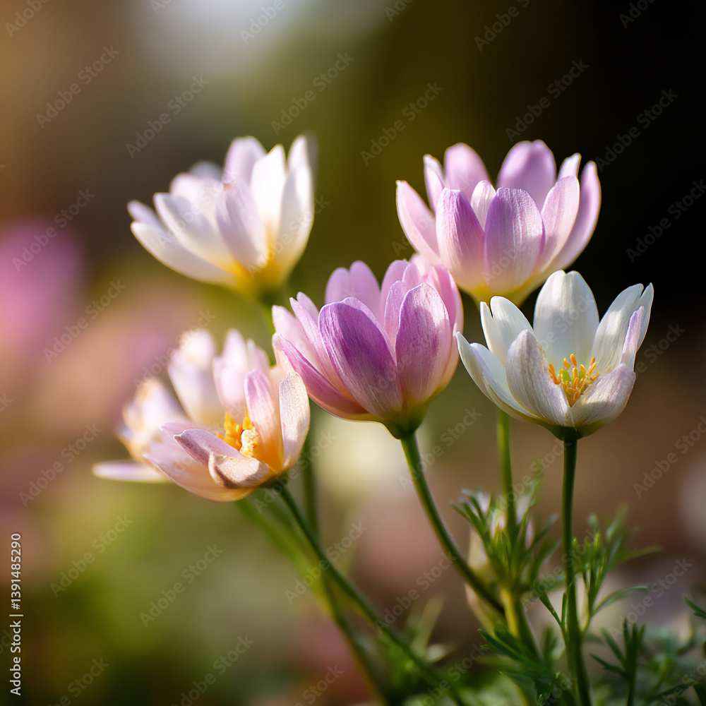 Fototapeta premium blooming spring flowers,