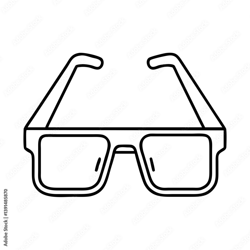 sunglasses icon, sunglasses line art - simple line art of sunglasses, perfect for sunglasses logos and icons sunglasses icon, sunglasses line art - simple line art of sunglasses, perfect for sunglasses logos and icons