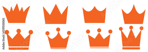 Crown icon vector for web and mobile app. crown sign and symbol