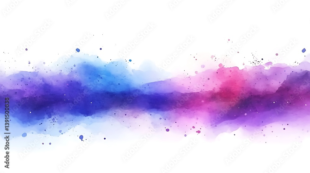Obraz premium Abstract watercolor paint splash background.