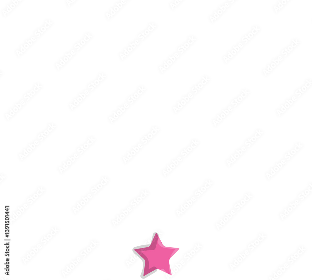 Obraz premium Cute necklace illustration