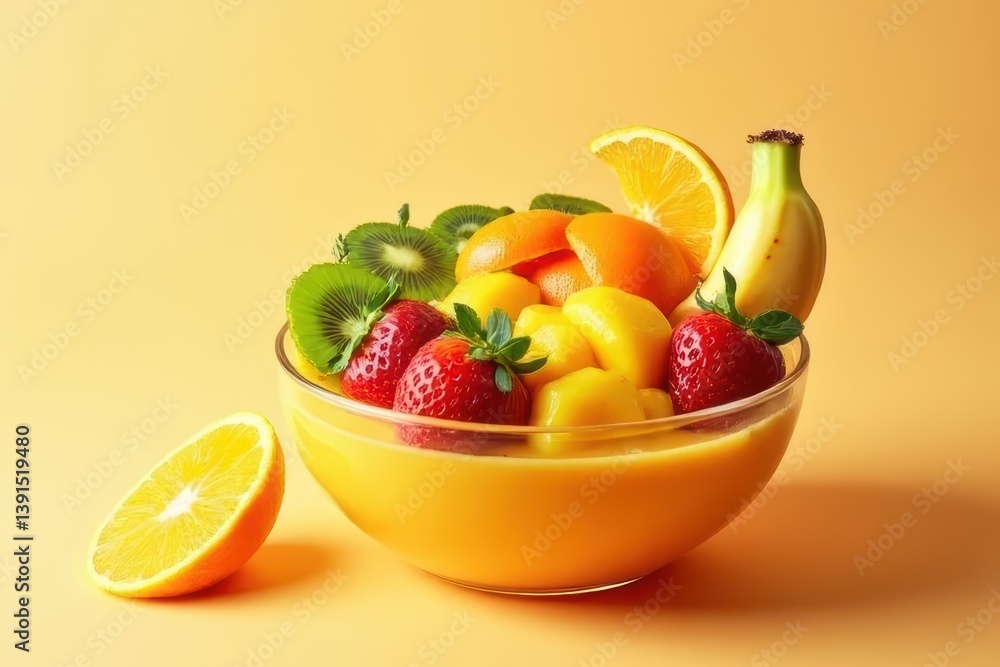 Citrus Fruit Smoothie Bowl Citrus Fruit Smoothie Bowl