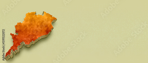 Odisha Unveiled A Map Journey through Heritage and Nature