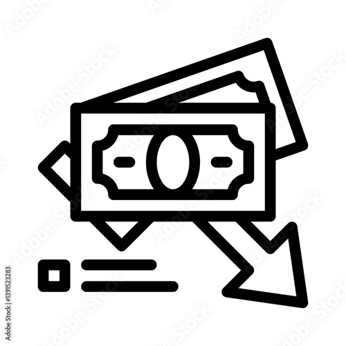 economy line icon