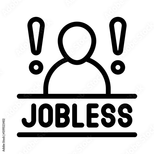 unemployment line icon