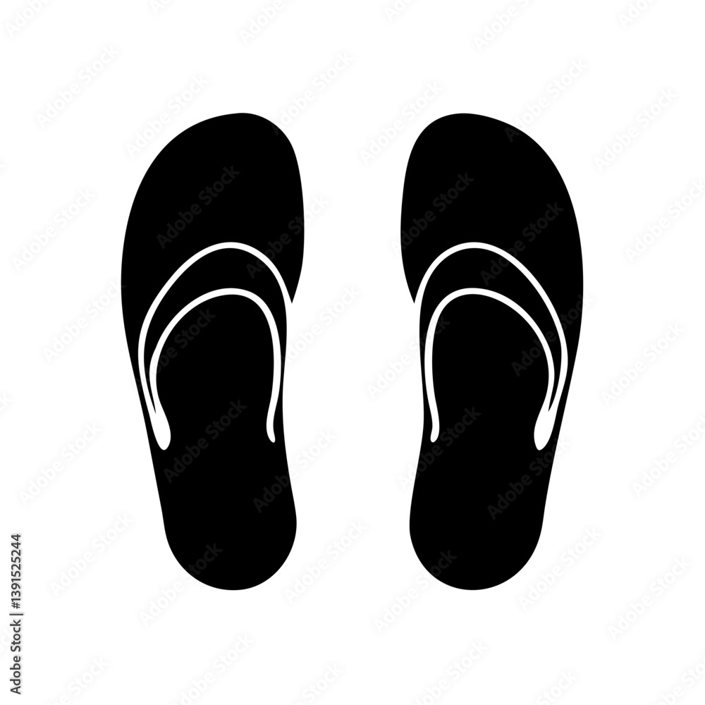 slippers icon, slippers line art - simple line art of slippers, perfect for slippers logos and icons slippers icon, slippers line art - simple line art of slippers, perfect for slippers logos and icons