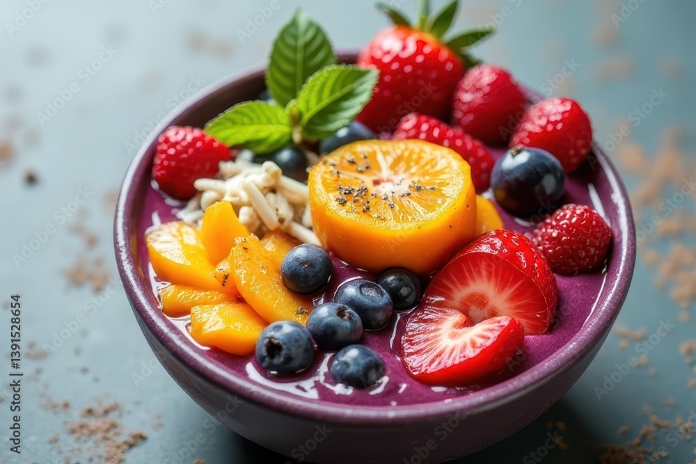 Timeless Smoothie Bowl - Vibrant Fruits Vegetables in a Stunning Presentation Timeless Smoothie Bowl - Vibrant Fruits Vegetables in a Stunning Presentation