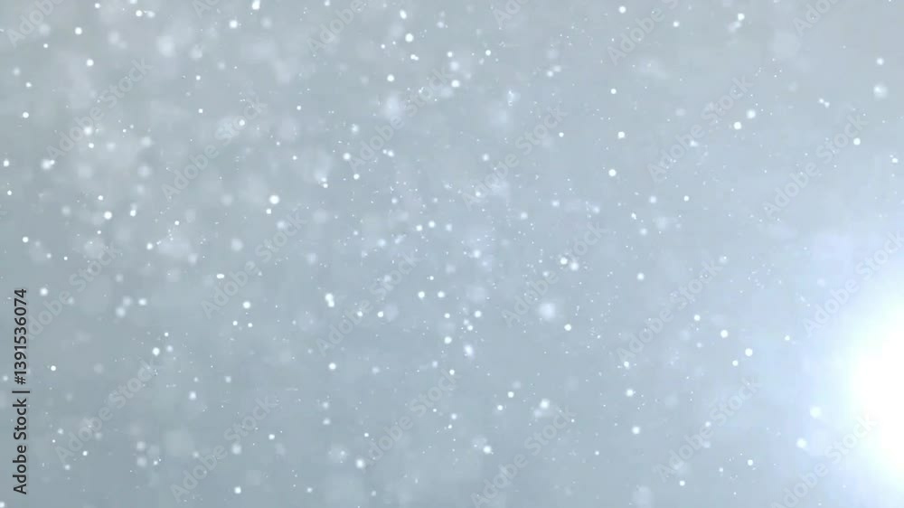 Soft Falling Snow Animation on Bright Winter Background
Soft Falling Snow Animation on Bright Winter Background