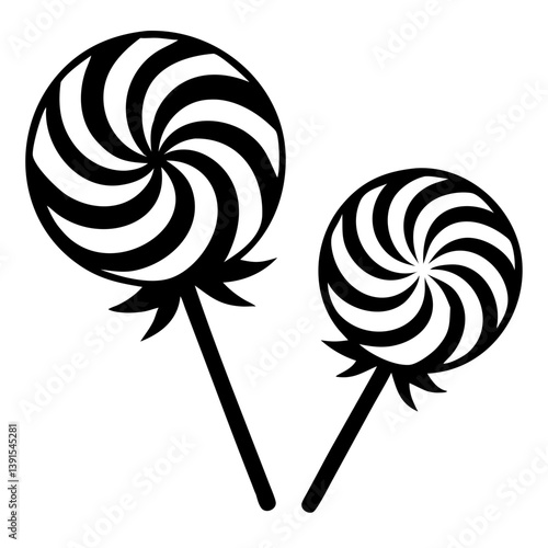  lollipop silhouette