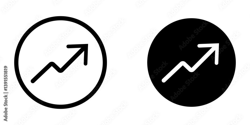 Profit growing icon. Isolated vector icon. Progress bar. Growing graph icon graph sign. Chart increase profit icon On Transparent Background. Profit growing icon. Isolated vector icon. Progress bar. Growing graph icon graph sign. Chart increase profit icon On Transparent Background.