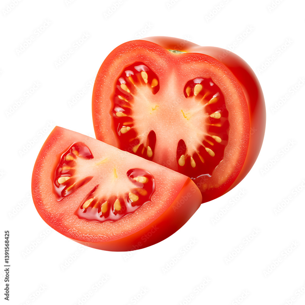 Juicy Red Tomato Slices Juicy Red Tomato Slices