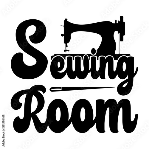 Sewing room  SVG Design
