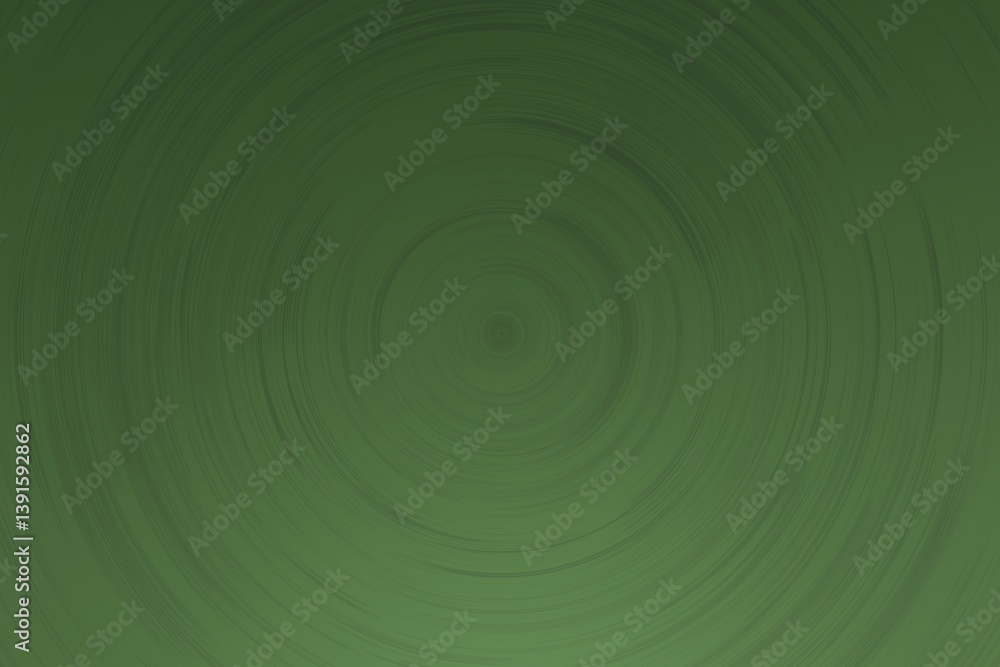 Dark forest green round shape texture. Light is coming from bottom
