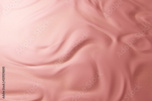 Obraz na płótnie Light coral luxury texture imitating silk with folds and glitter. Light is coming from top left w salonie