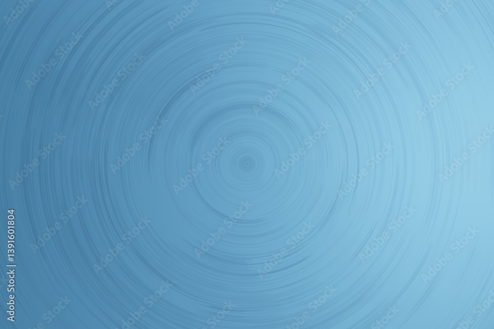Silk blue round shape texture. Light is coming from right