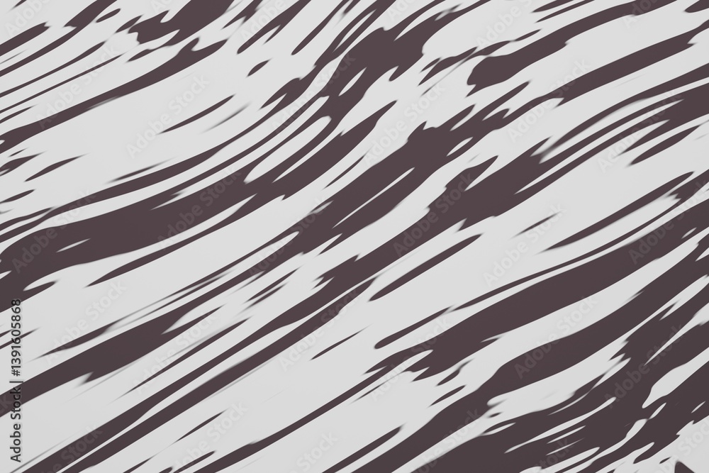 Charcoal diagonal paint on white background