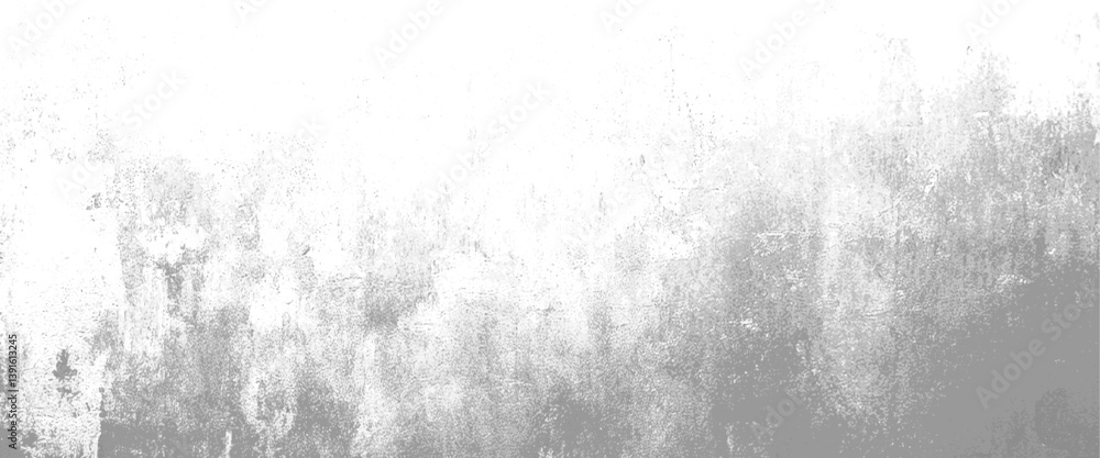 Vector old black and white cement surface texture of concrete with space