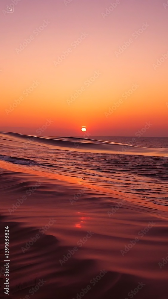 Boho-Inspired Sunset Gradient Background – Warm Orange to Rose Pink with Grainy Texture for Artistic Design Boho-Inspired Sunset Gradient Background – Warm Orange to Rose Pink with Grainy Texture for Artistic Design