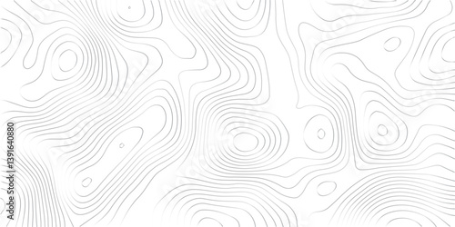 "Elegant Transparent PNG of a Modern Topographic Map with Fluid, Wavy Line Patterns Overlaid on a Pure White Background, Designed for Stylish, Minimalist Geospatial and Visual Design Work"
