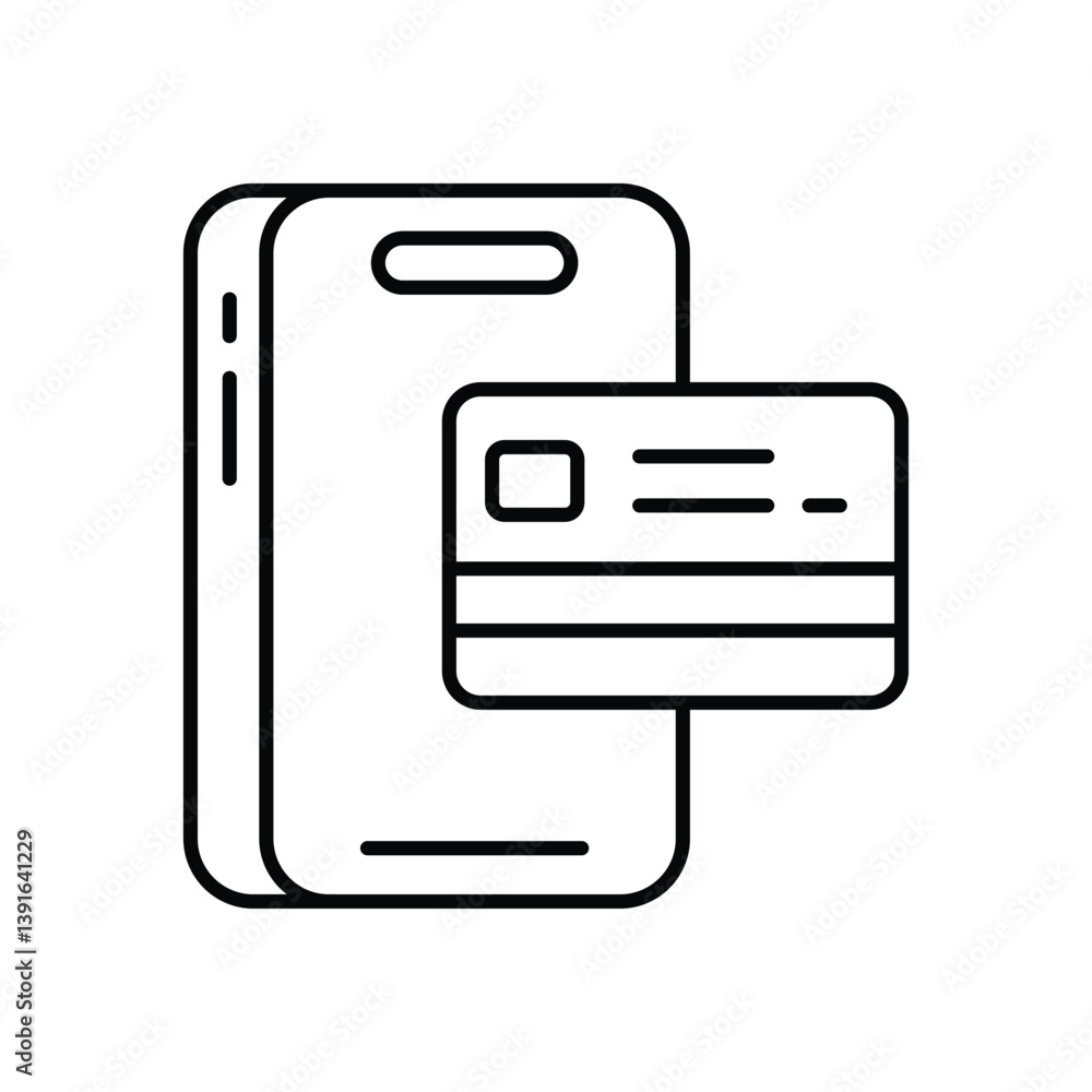 Online Payment icon vector stock illustration Online Payment icon vector stock illustration